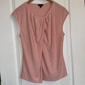 Talbots Pink Sleeveless Blouse Shirt